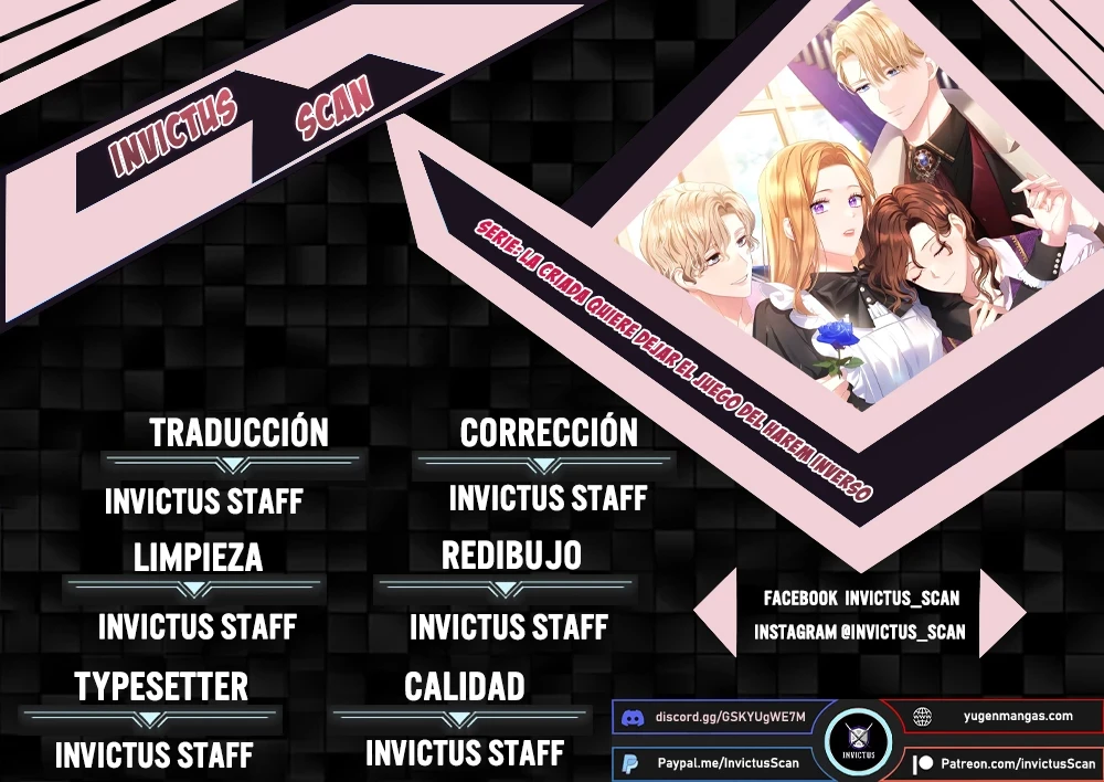 La criada quiere dejar el juego del harem inverso - Capítulo 4 - Página 1 - LectorTMOo