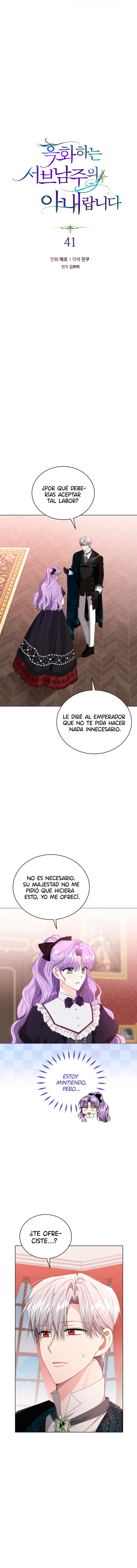 La Esposa Del Segundo Protagonista Masculino Ennegrecido Manhwa - Capítulo 41 - Página 4 - LectorTMOo
