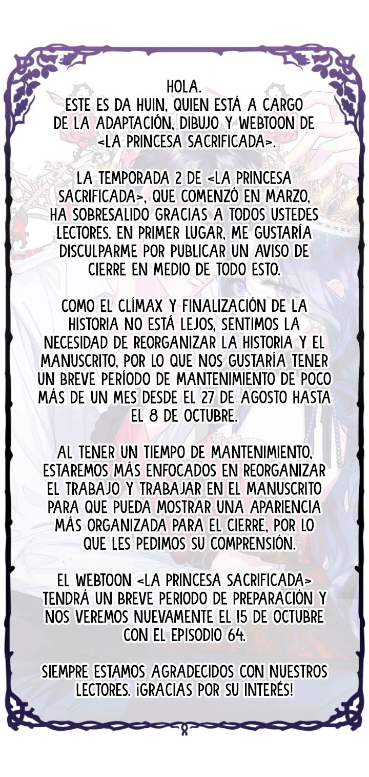 La princesa sacrificada capítulo 63 página 23