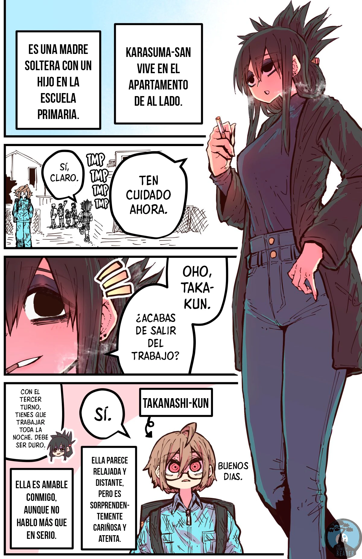 La vecina llorona Gaiden: Takanashi-kun y Karasuma-san - Capítulo 1 - Página 2 - LectorTMOo