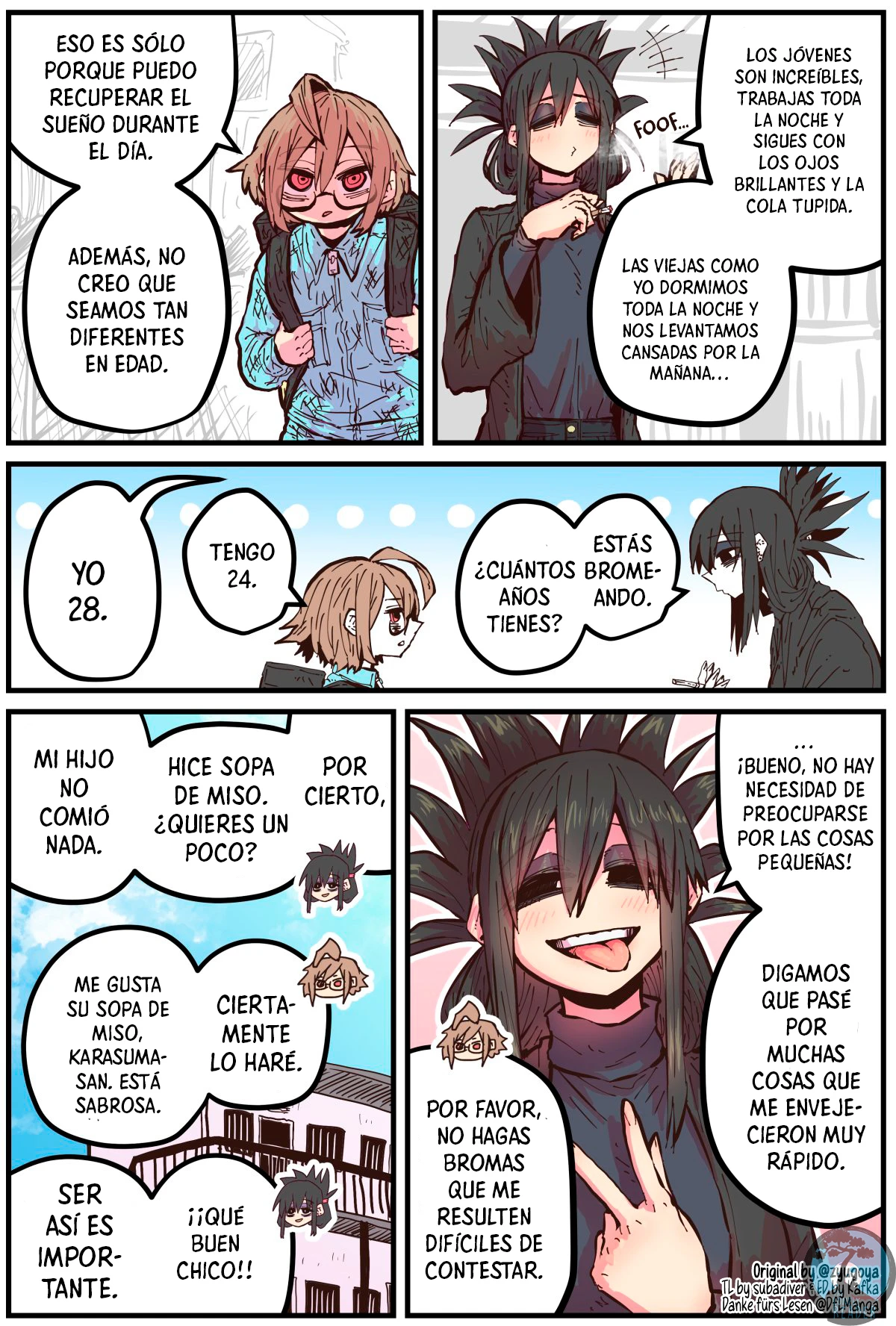 La vecina llorona Gaiden: Takanashi-kun y Karasuma-san - Capítulo 1 - Página 3 - LectorTMOo