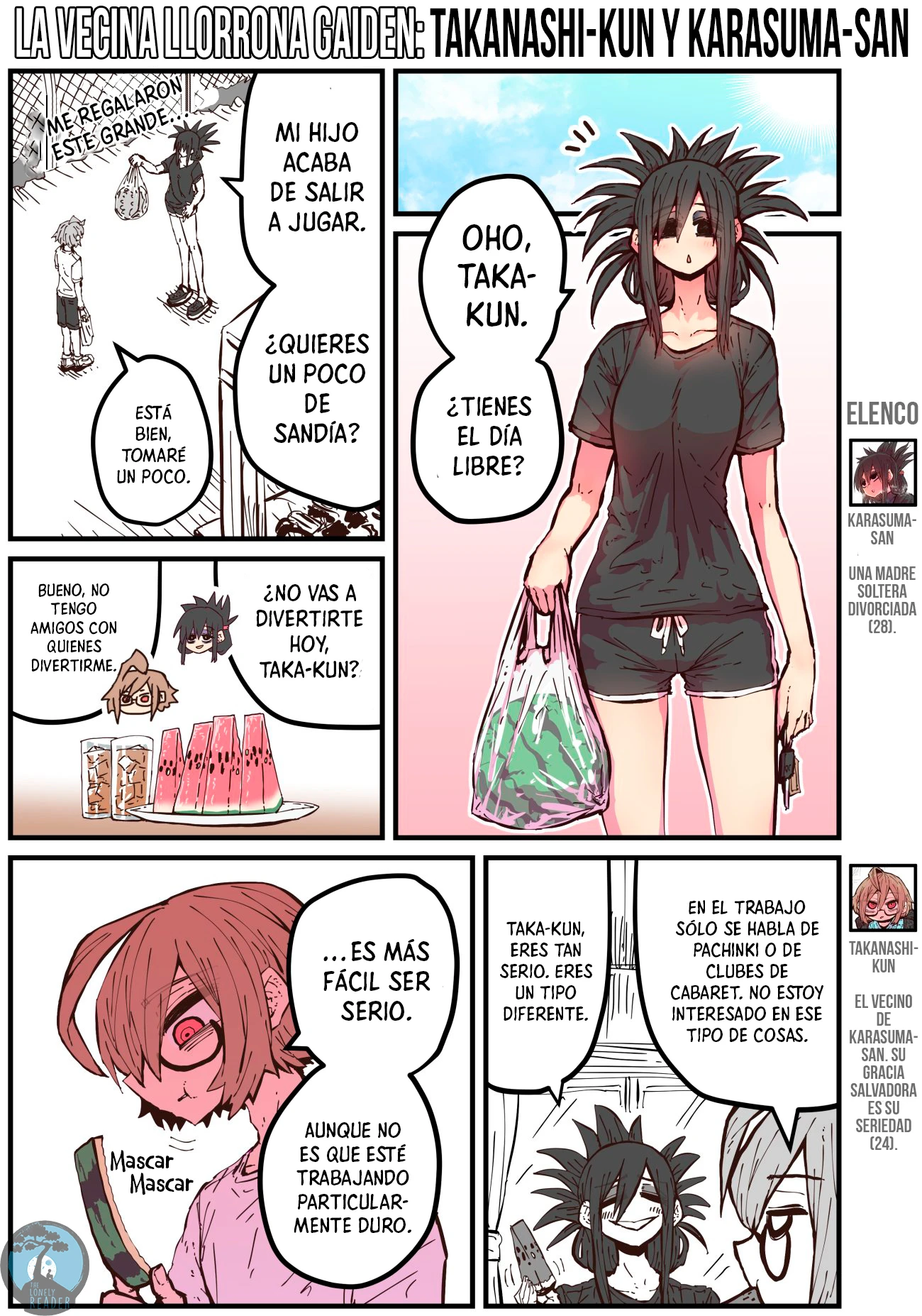 La vecina llorona Gaiden: Takanashi-kun y Karasuma-san - Capítulo 2 - Página 2 - LectorTMOo
