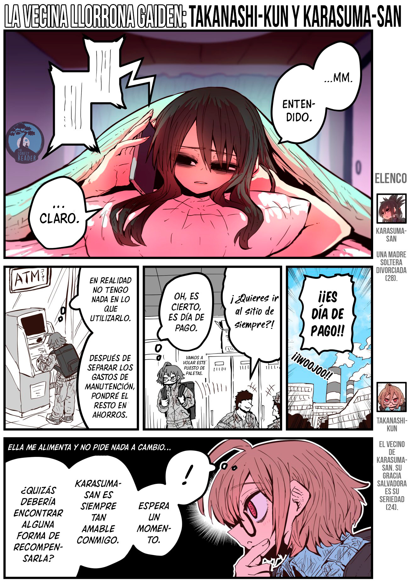La vecina llorona Gaiden: Takanashi-kun y Karasuma-san - Capítulo 3 - Página 2 - LectorTMOo