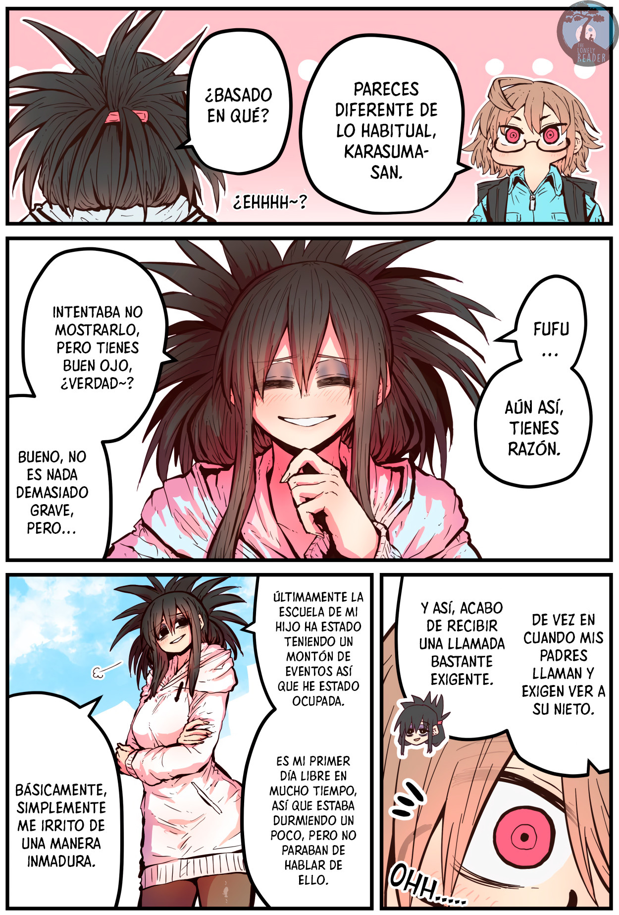 La vecina llorona Gaiden: Takanashi-kun y Karasuma-san - Capítulo 3 - Página 4 - LectorTMOo