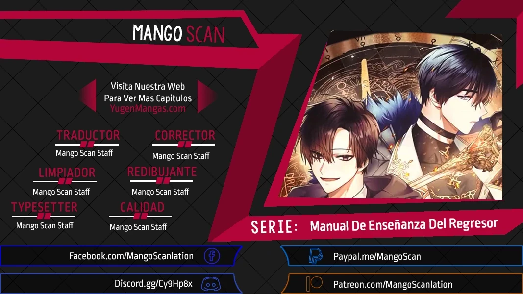 Manual De Enseñanza Del Regresor - Capítulo 77 - Página 1 - LectorTMOo
