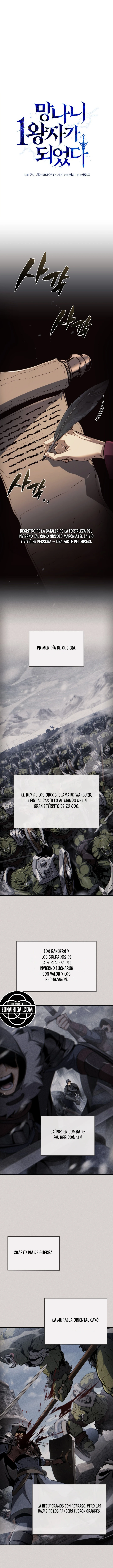 Me Convertí En El Primer Príncipe: La Leyenda Del Canto De La Espada capítulo 44 página 6