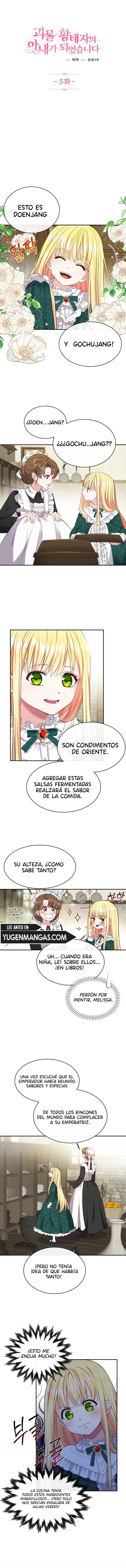 Me Convertí en la Esposa del Monstruoso Príncipe Heredero - Capítulo 5 - Página 3 - LectorTMOo