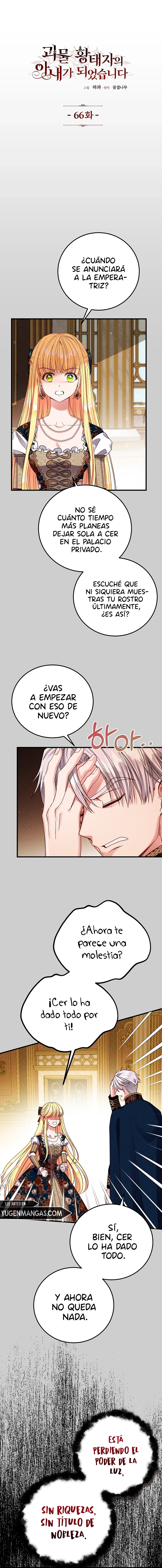 Me Convertí en la Esposa del Monstruoso Príncipe Heredero - Capítulo 66 - Página 3 - LectorTMOo