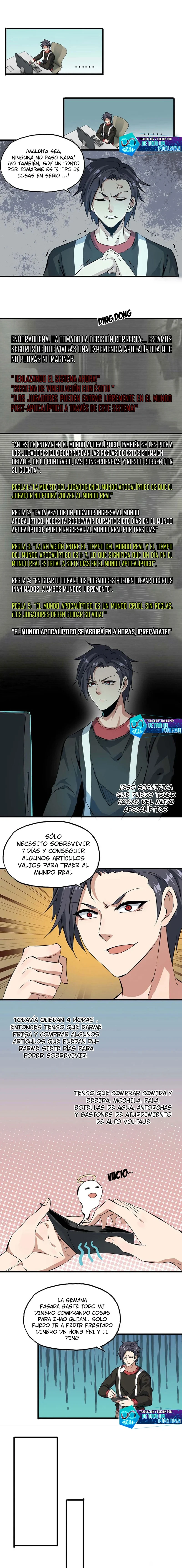 Me Llevo El Oro Del Mundo Post-apocaliptico - Capítulo 1 - Página 5 - LectorTMOo