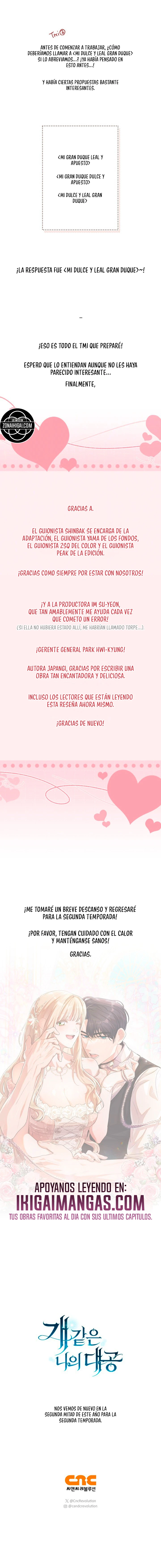 Mi Dulce y Leal Gran Duque capítulo 41.5 página 3