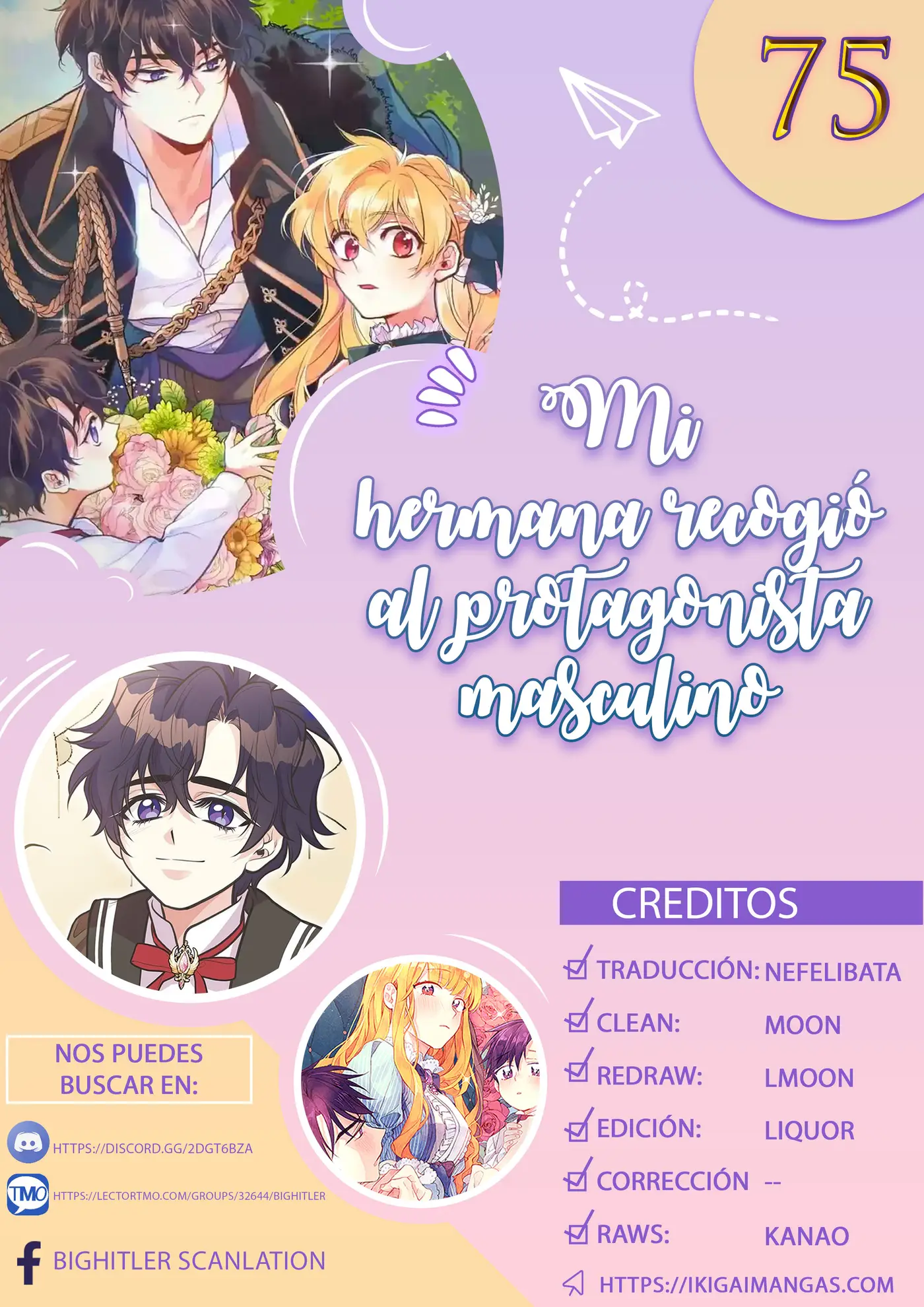Mi hermana recogió al protagonista masculino - Capítulo 75 - Página 1 - LectorTMOo