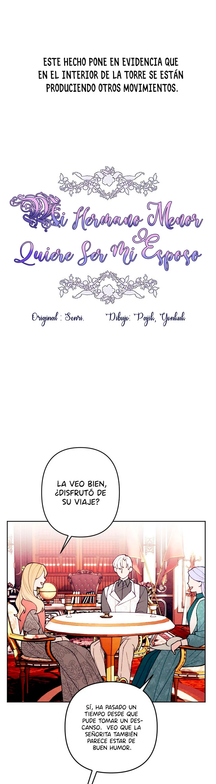 Mi hermano menor quiere ser mi esposo - Capítulo 33 - Página 7 - LectorTMOo