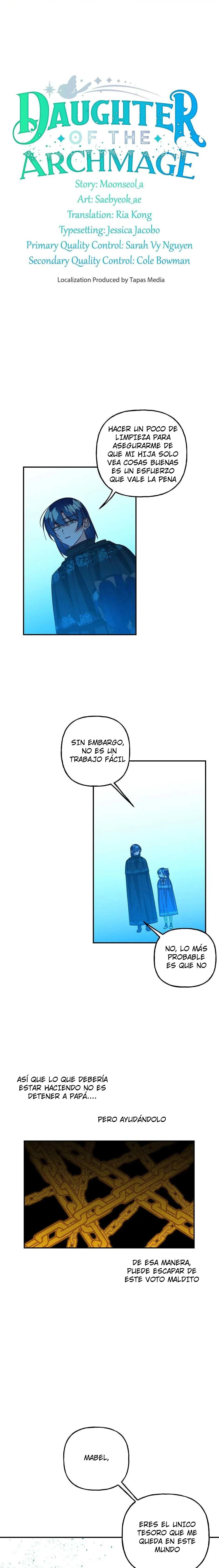 Mi papa es el archimago capítulo 121 página 2
