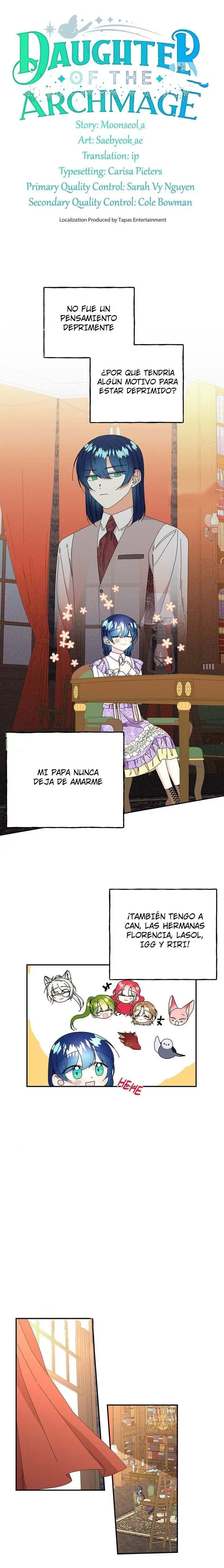 Mi papa es el archimago capítulo 147 página 1