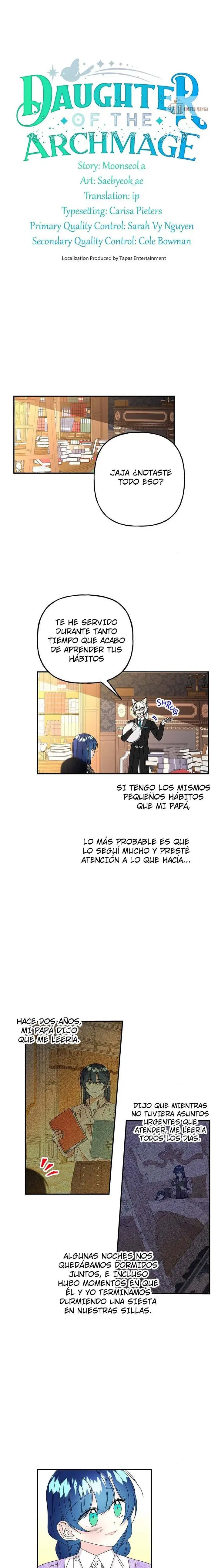 Mi papa es el archimago capítulo 148 página 1