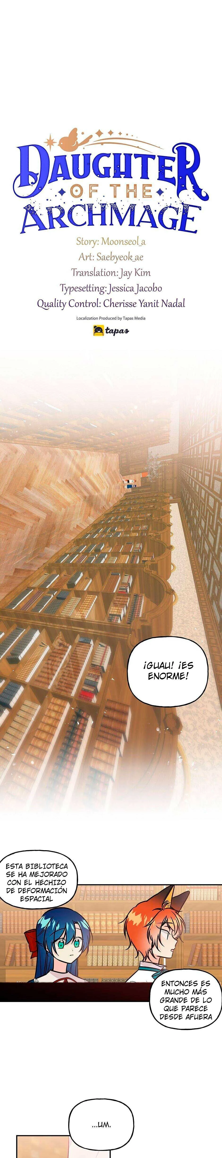 Mi papa es el archimago capítulo 8 página 1