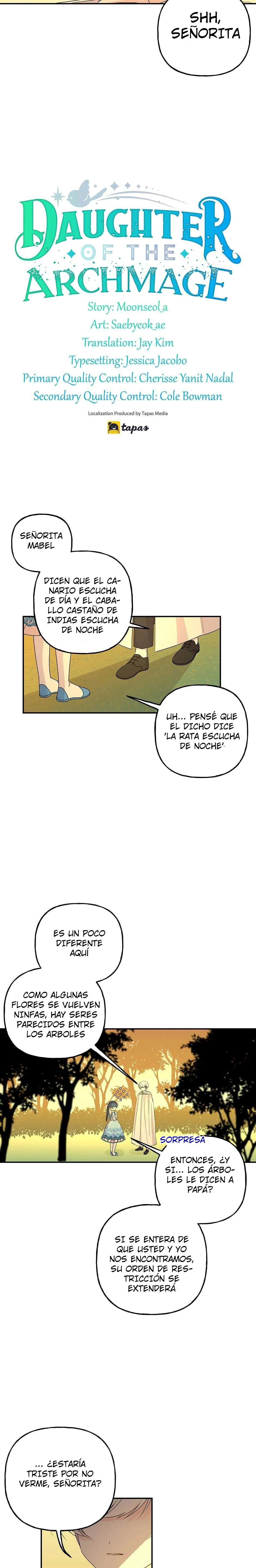 Mi papa es el archimago capítulo 99 página 6