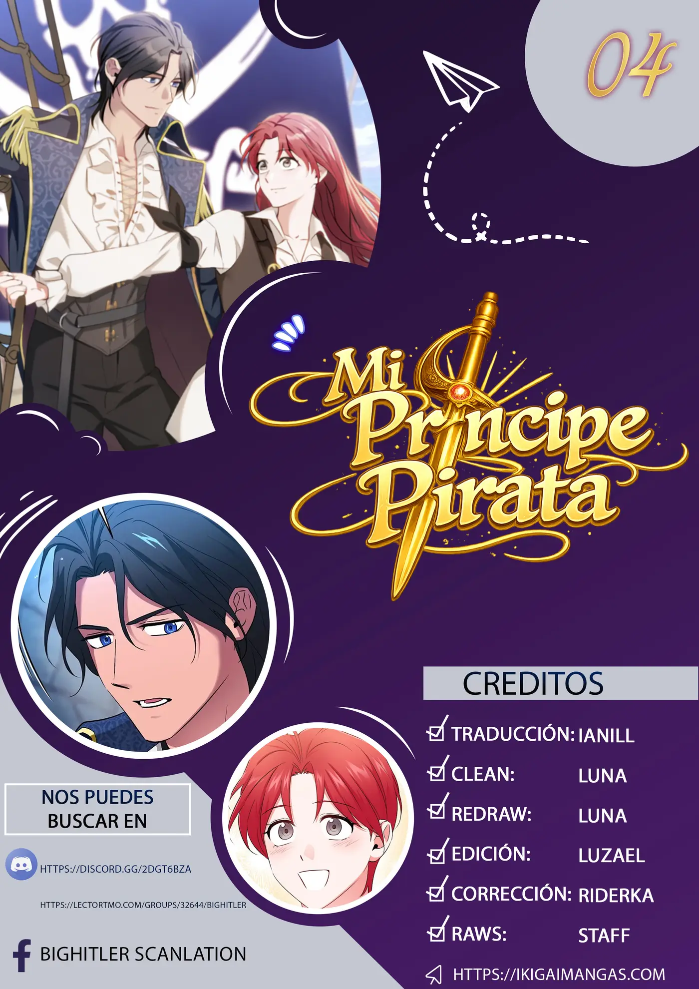 Mi Príncipe Pirata - Capítulo 4 - Página 1 - LectorTMOo