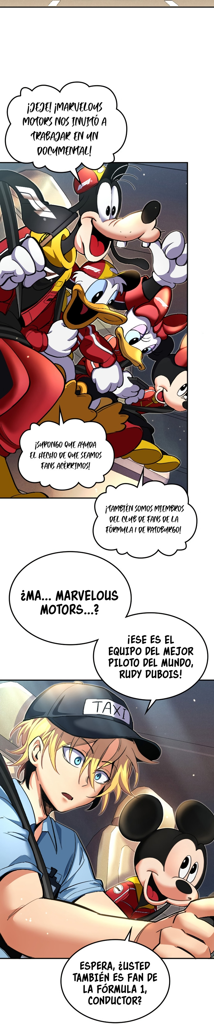 Mickey x F1: ¡Corriendo hacia la cima! - Capítulo 1 - Página 15 - LectorTMOo