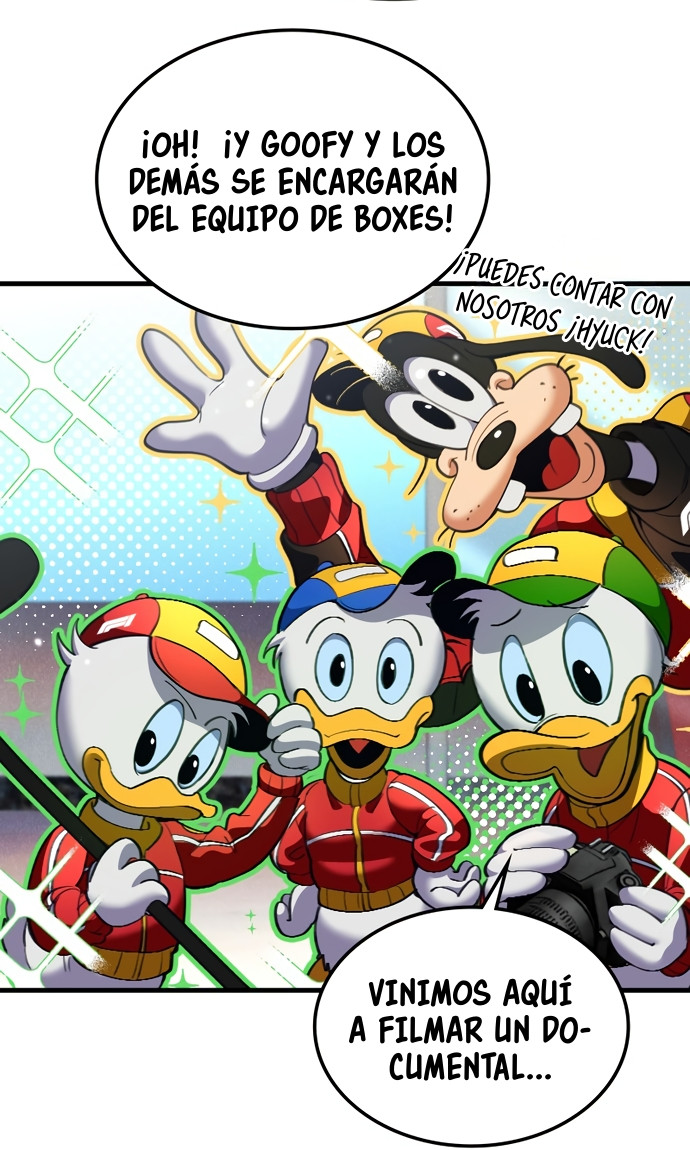 Mickey x F1: ¡Corriendo hacia la cima! - Capítulo 1 - Página 100 - LectorTMOo