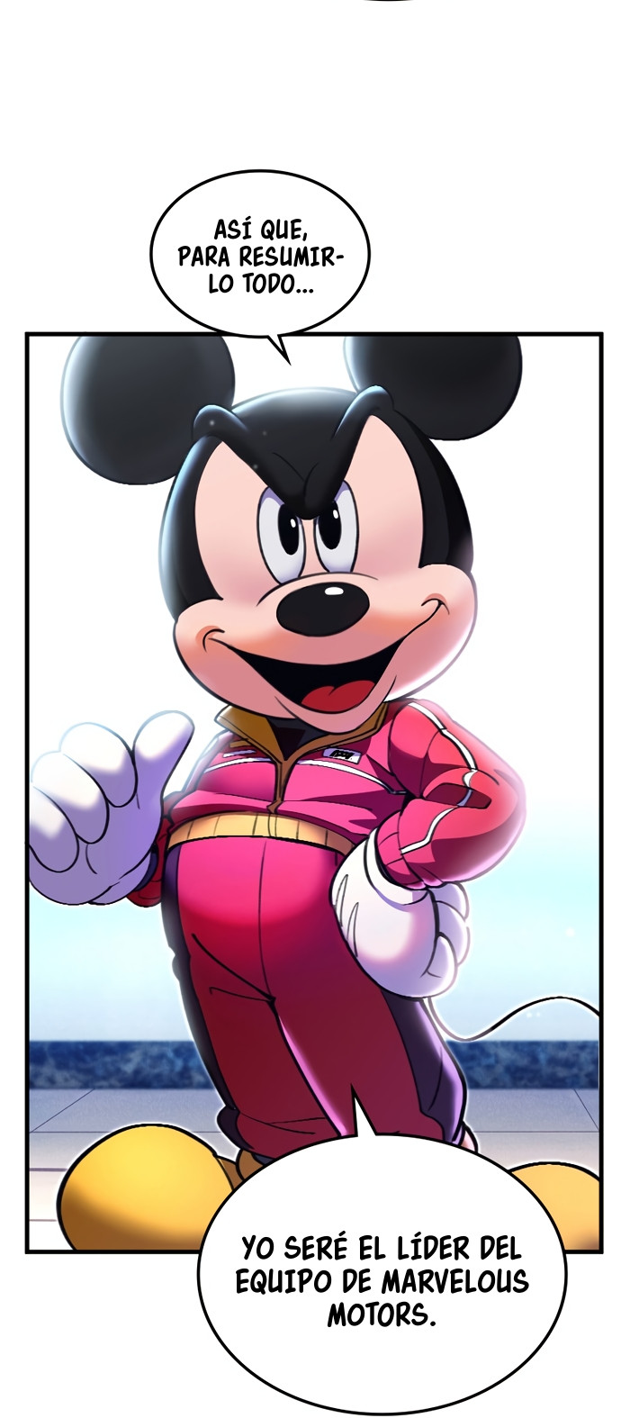 Mickey x F1: ¡Corriendo hacia la cima! - Capítulo 1 - Página 102 - LectorTMOo