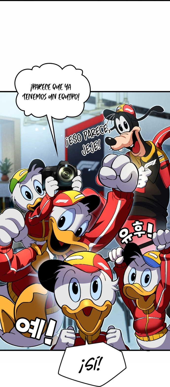 Mickey x F1: ¡Corriendo hacia la cima! - Capítulo 1 - Página 131 - LectorTMOo