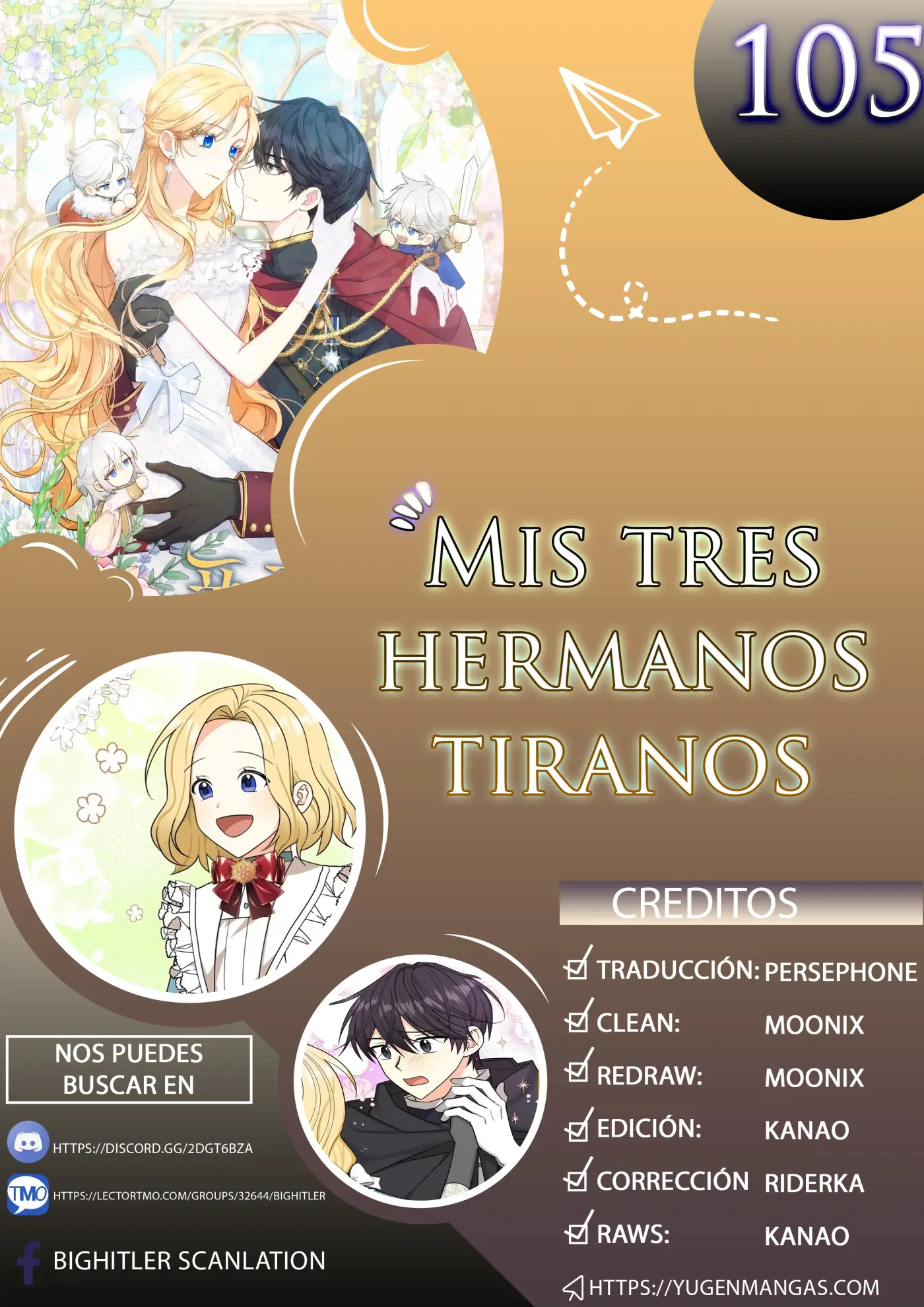 Mis Tres Hermanos Tiranos - Capítulo 105 - Página 1 - LectorTMOo