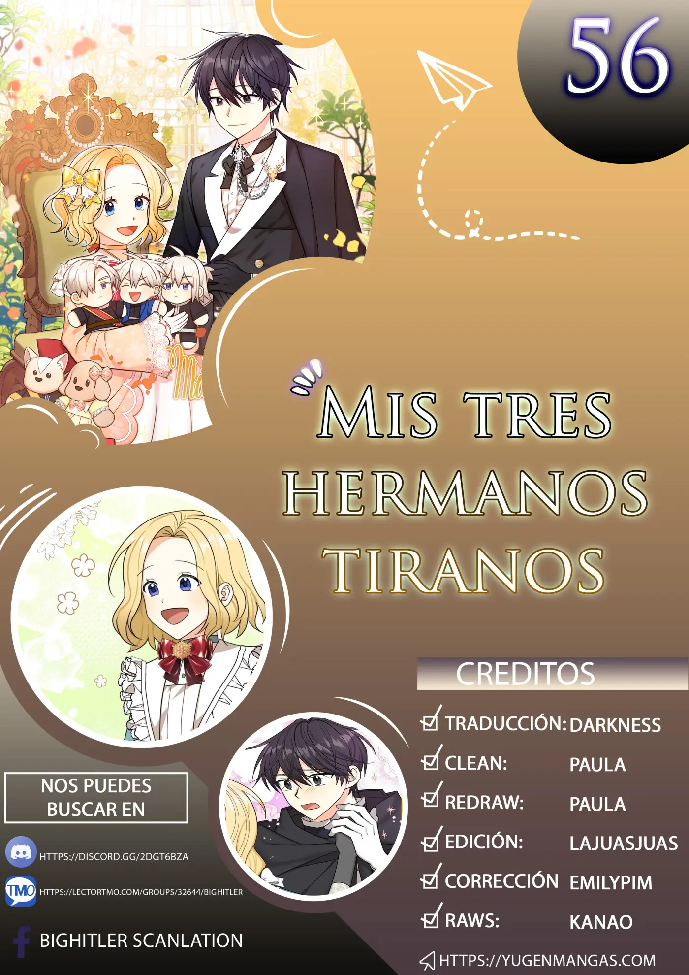 Mis Tres Hermanos Tiranos - Capítulo 56 - Página 1 - LectorTMOo