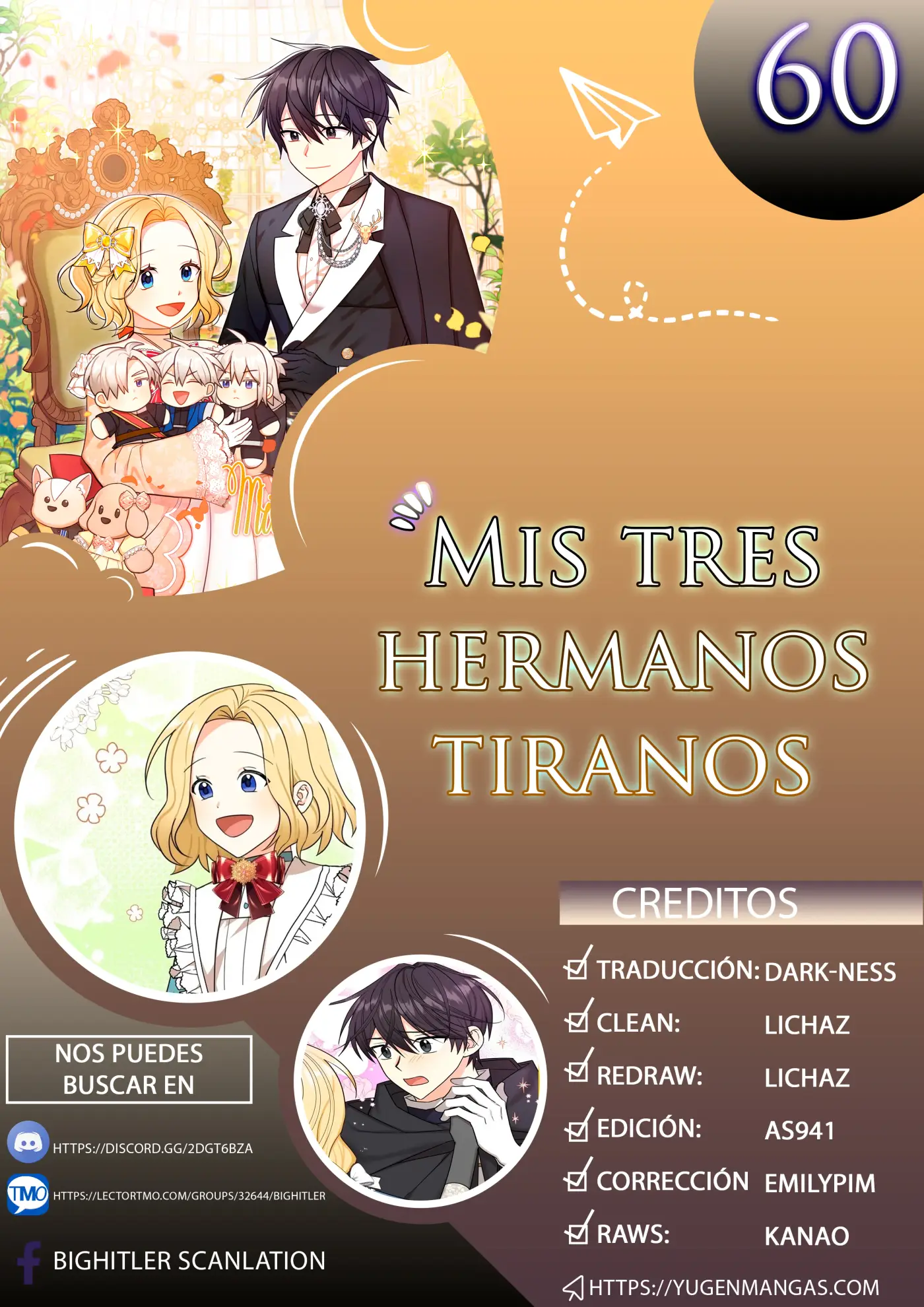 Mis Tres Hermanos Tiranos - Capítulo 60 - Página 1 - LectorTMOo
