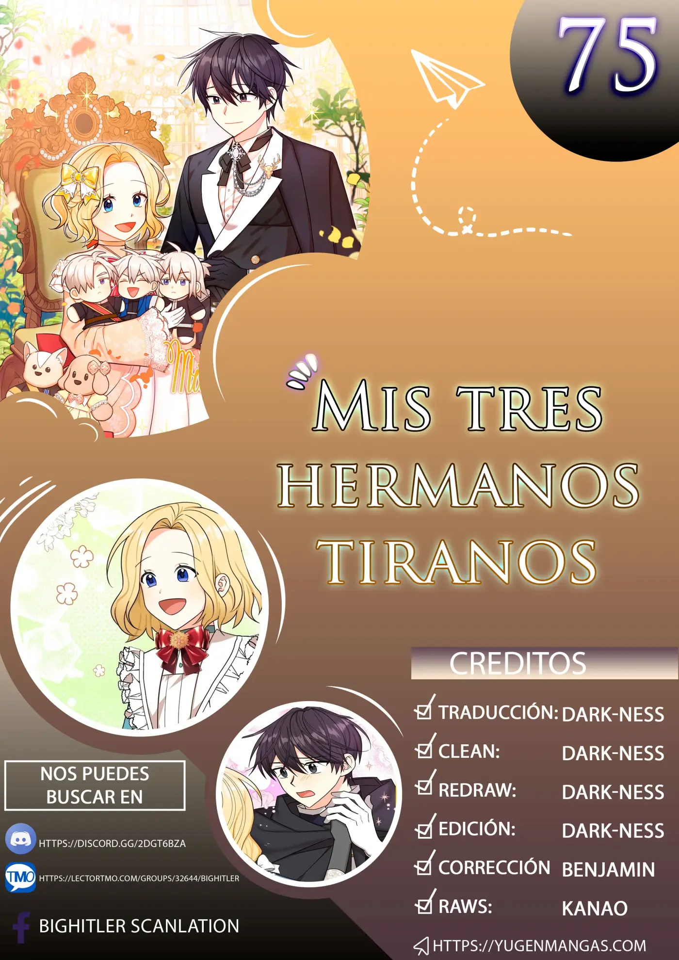 Mis Tres Hermanos Tiranos - Capítulo 75 - Página 1 - LectorTMOo