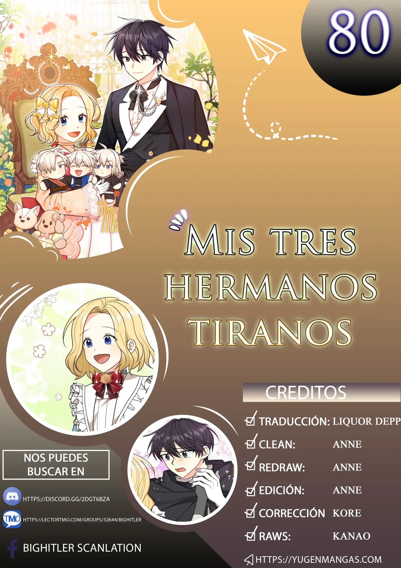 Mis Tres Hermanos Tiranos - Capítulo 80 - Página 1 - LectorTMOo