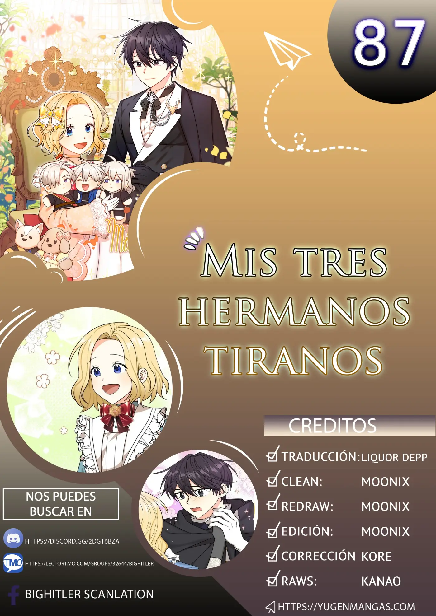 Mis Tres Hermanos Tiranos - Capítulo 87 - Página 1 - LectorTMOo
