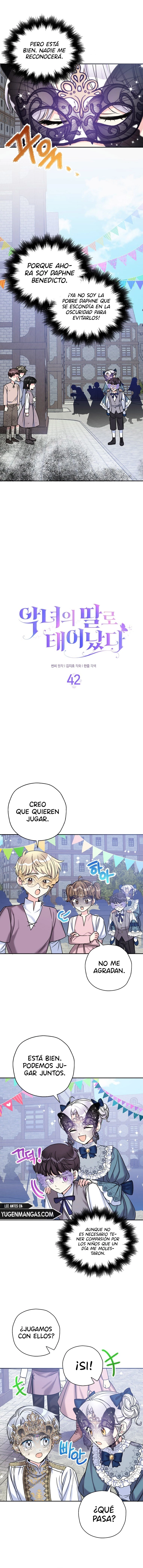 Nací Como la Hija de Una Villana - Capítulo 42 - Página 1 - LectorTMOo