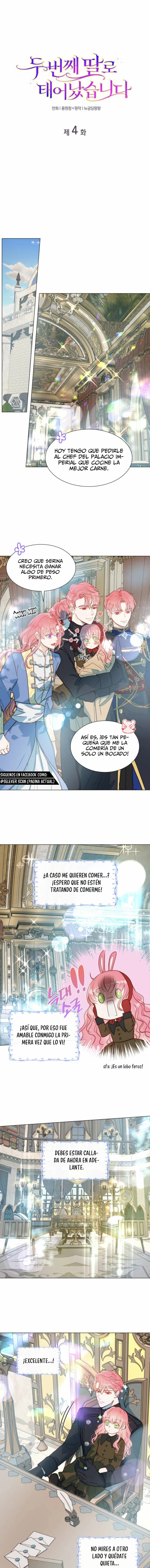 Nací Como La Segunda Hija - Capítulo 4 - Página 4 - LectorTMOo