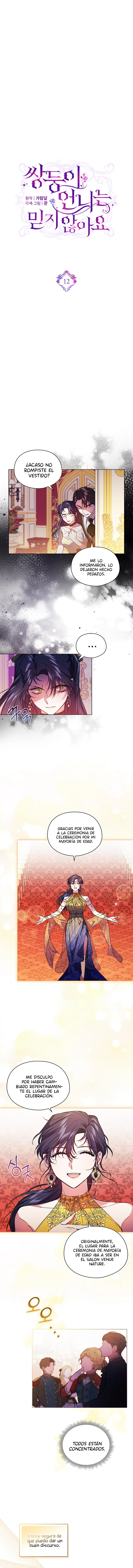 No Confío En Mi Hermana Gemela - Capítulo 12 - Página 4 - LectorTMOo
