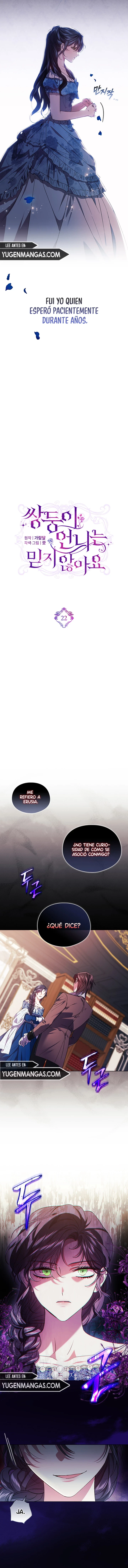 No Confío En Mi Hermana Gemela - Capítulo 22 - Página 4 - LectorTMOo