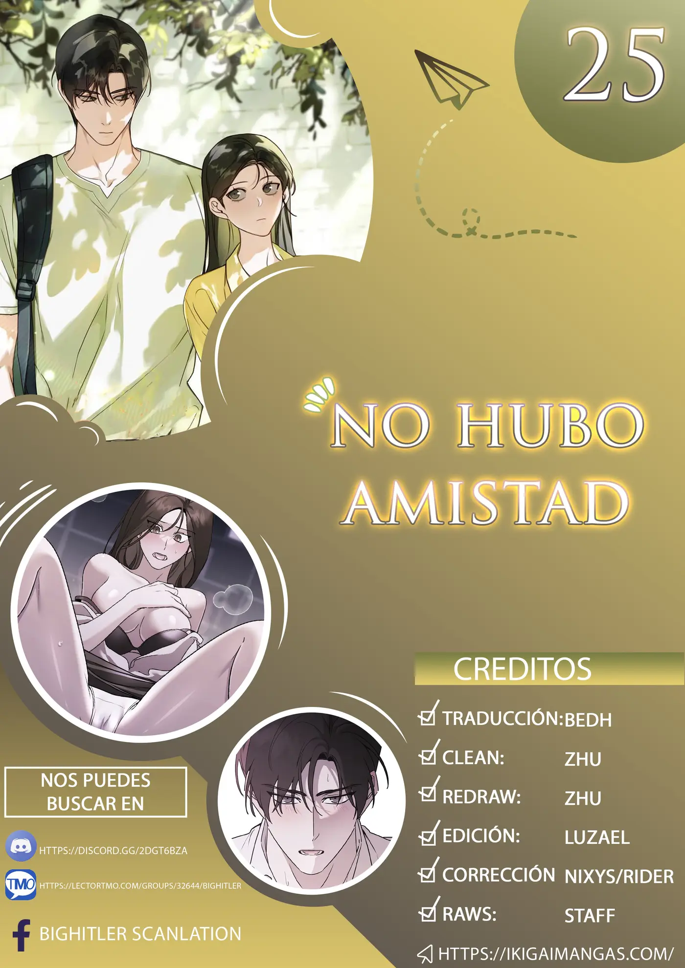 No hubo Amistad capítulo 25 página 1