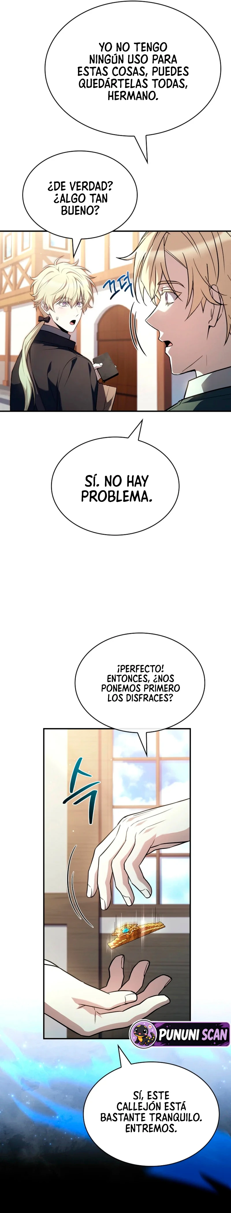 No sé si habrá un sucesor, simplemente voy a relajarme capítulo 9 página 16