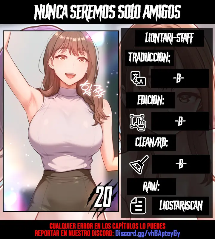 Nunca seremos solo amigos - Capítulo 20 - Página 1 - LectorTMOo