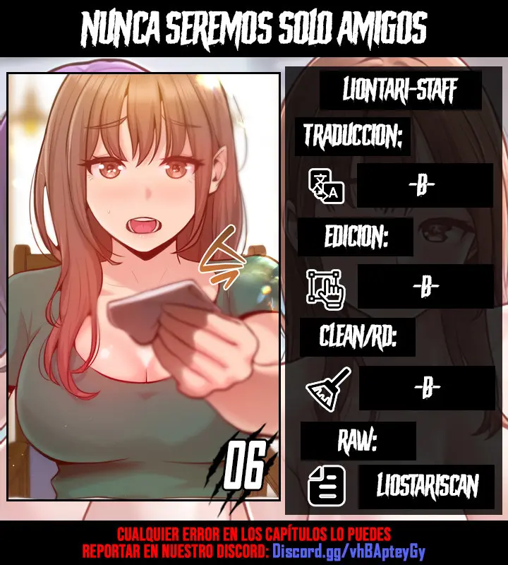 Nunca seremos solo amigos - Capítulo 6 - Página 1 - LectorTMOo