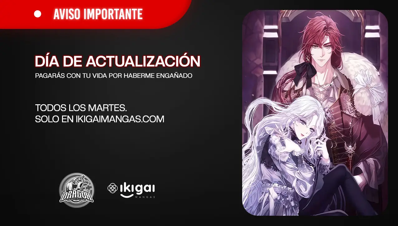 Pagarás con tu vida por haberme engañado - Capítulo 20.5 - Página 1 - LectorTMOo