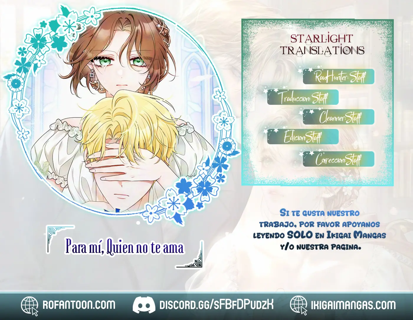 Para mí, Quien no te ama - Capítulo 9 - Página 1 - LectorTMOo