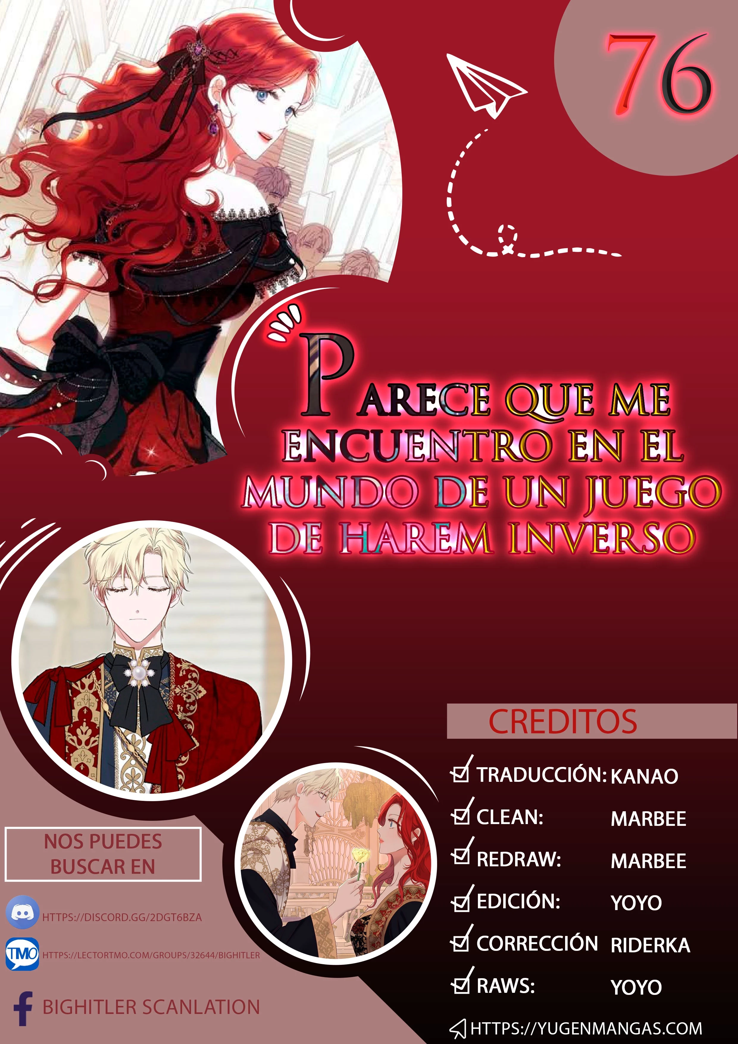 Parece que me encuentro en el mundo de un juego de harem inverso - Capítulo 75.5 - Página 1 - LectorTMOo