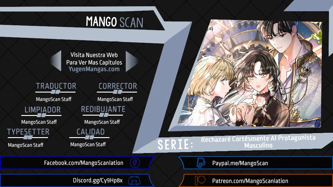 Rechazaré Cortésmente Al Protagonista Masculino - Capítulo 1 - Página 1 - LectorTMOo