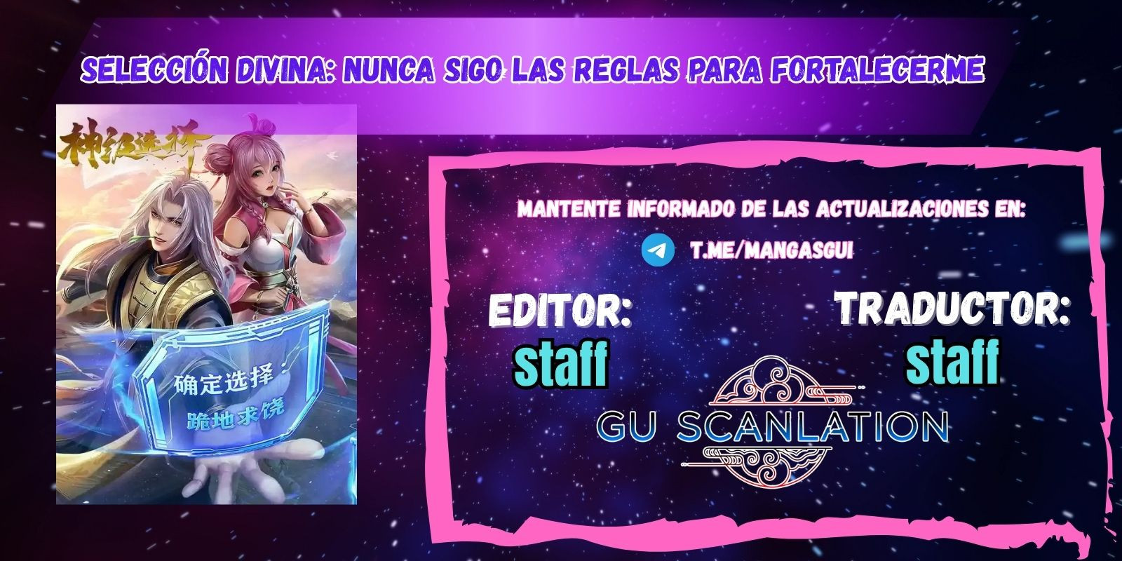 Selección Divina: Nunca Sigo las Reglas para Fortalecerme - Capítulo 33 - Página 1 - LectorTMOo