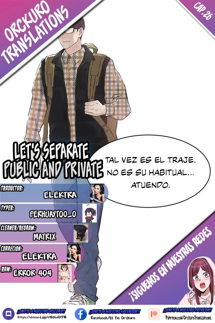 Separemos lo público de lo privado - Capítulo 26 - Página 1 - LectorTMOo