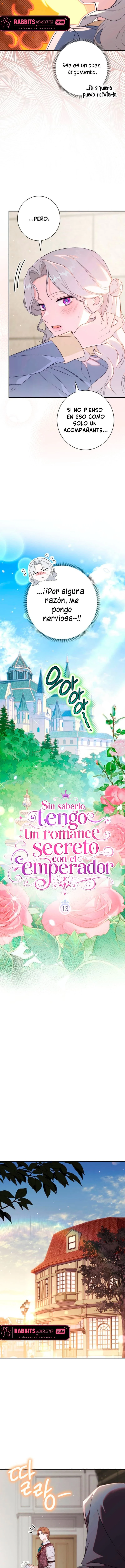 Sin saberlo, tengo un romance secreto con el emperador - Capítulo 13 - Página 3 - LectorTMOo