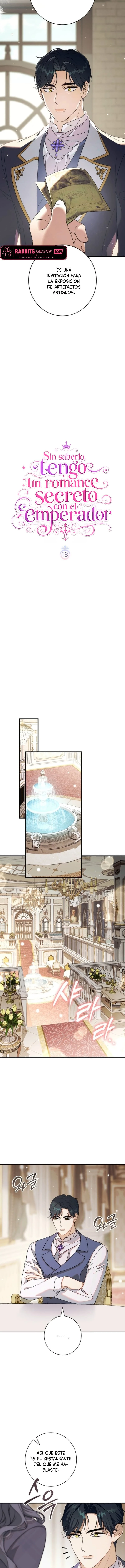 Sin saberlo, tengo un romance secreto con el emperador - Capítulo 18 - Página 3 - LectorTMOo