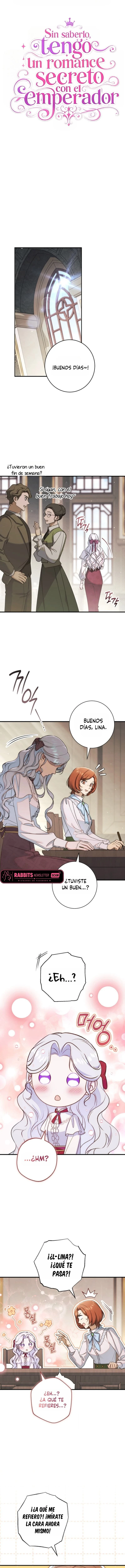 Sin saberlo, tengo un romance secreto con el emperador - Capítulo 20 - Página 1 - LectorTMOo