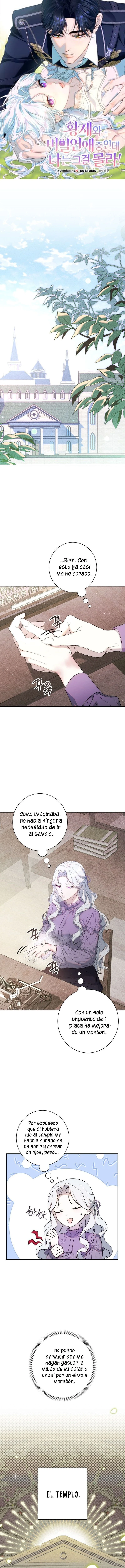 Sin saberlo, tengo un romance secreto con el emperador - Capítulo 3 - Página 1 - LectorTMOo
